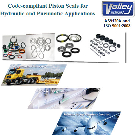 pneumatic and hydraulic piston seals